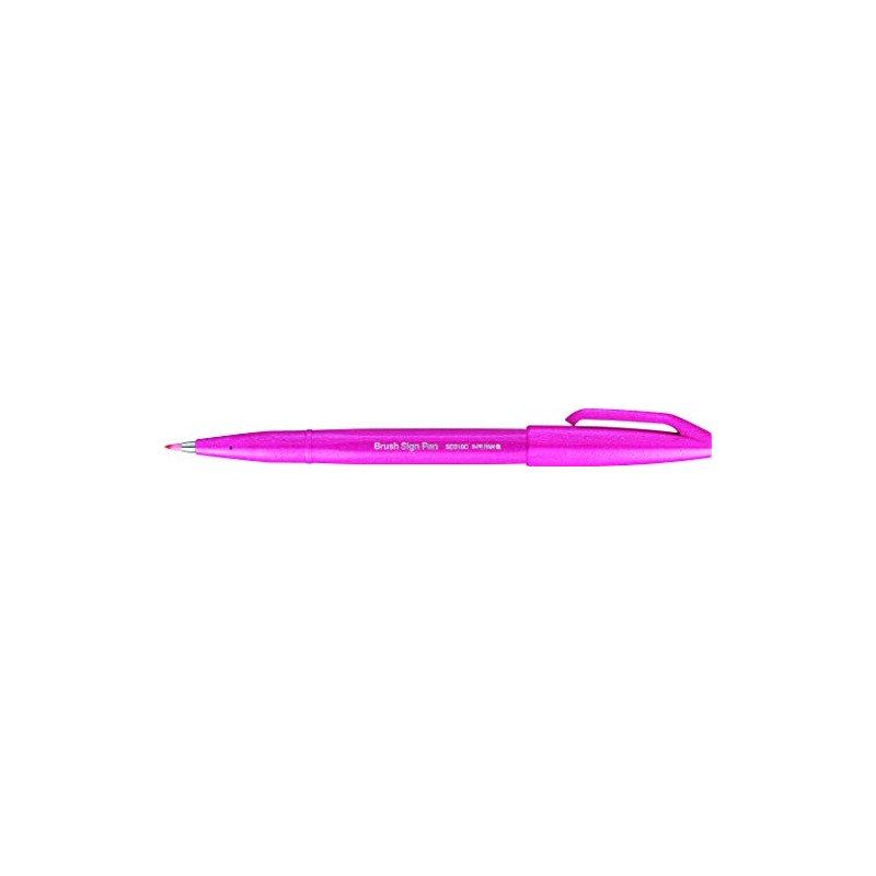 Pentel Pack of 6 Flexi Felt-tip Pens for Sketching /