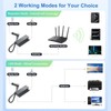 Ethernet Adapter for Rectangle Dish Satellite Internet V2,Starlink to RJ45
