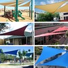 Triangle Sun Shade Sails, UV Block Canopy Awning Triangle Cover
