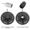 QKURT Bike Chain Whip Tool Kit, 3PCS Cycle Cassette Removal