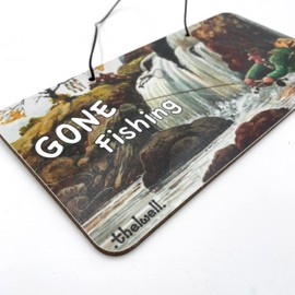 Thelwell Gone Fishing Door Sign