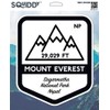 Squiddy Mount Everest - Vinyl Sticker for Car, Laptop, Notebook