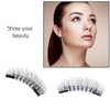 2 Pairs 3D False Magnetic Eyelashes No Glue- Reusable Fake