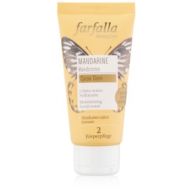farfalla - Mandarin moisturising hand cream - 100% certified natural cosmetics (1 x 50 ml)