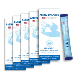 Amino Balance EAAlpha EAAlpha Leucine Protein Amino Acid Supplement Diet Muscle Strengthening 36 times the effect of BCAA, 5 boxes, 84g / 아미노밸런스 EAAlpha 이에이알파 류신 단백질 아미노산 보충제 다이어트 근육강화 BCAA 의 36배 효과, 5박스, 84g