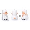 Velas Decorativas con Forma de Borrego Pack de 12, Aroma