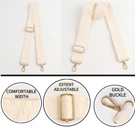 YJTSWDXY Shoulder Strap Adjustable Replacement Belt Crossbody Canvas Bag Handbag Purse Strap for Women（L-style 22）