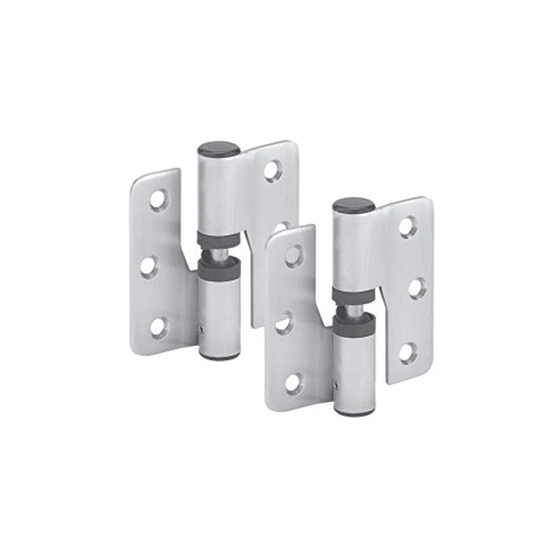 Cubicle Hinges Satin Stainless Steel Toilet Cubicle 80mm Gravity Hinges