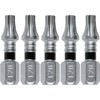 Makita E-00620 Impact XPS™ T20 Torx 1" Insert Bit, 5/pk