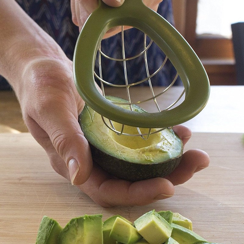 Avocado Slicer Tool Fruit Cutter - Fruit Shape Cutters Stainless