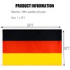 REIDFERR Germany Flag 3x5 Ft Outdoor - Vivid Color Fade