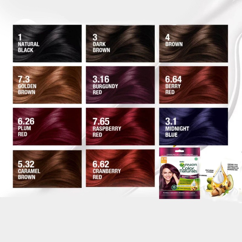 Garnier Hair Color Natural Ultra Color Sachet
