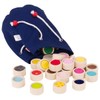 Goki 59004 Surface Tactile Felt Memo Board in Cotton Bag