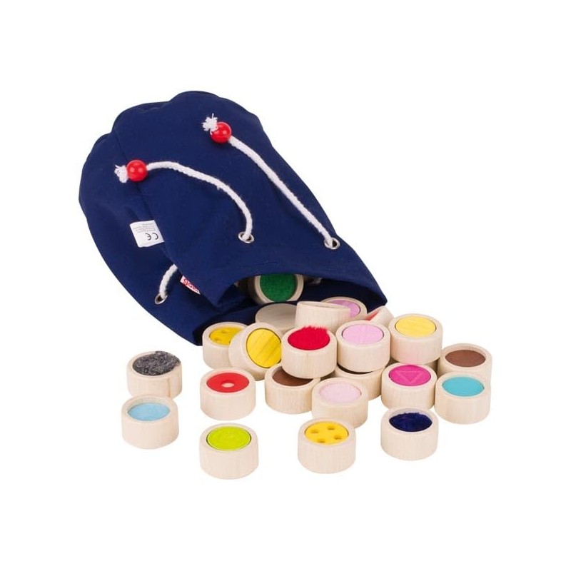 Goki 59004 Surface Tactile Felt Memo Board in Cotton Bag