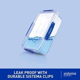 Sistema Food Storage Containers, 2.2L 2 Pack