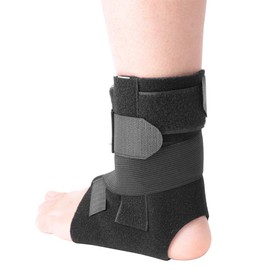Ankle Brace, Ankle Support, Brace Foot Drop Orthosis, Adjustable Ankle Joint Support Varus Valgus Corrector for Drop Foot Orthotic Brace for Improved Walking Gait Prevents Cramps
