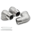 Bwintech 3 Pcs 90 Degree 3/4" Female to 3/4" Male