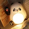Panda Night Light Energy Saving Simple Cute LED Bedside Night