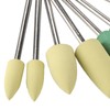 Dental Silicone Rubber Polisher Grinding Head Stainless Steel Shank Dental