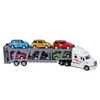 1:48 Carrier Truck Toy Model Alloy Detachable Six Car Kids
