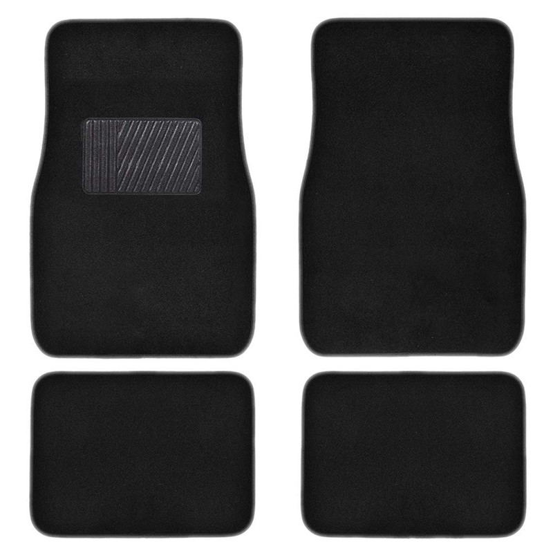 BDK InterLock Car Floor Mats - Secure No-Slip Technology for