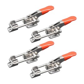 JaBoaRe Toggle Clamp Quick Clamping Latch Lock 40323 Adjustable U Bolt Holding Quick Release Latch (4 pcs)