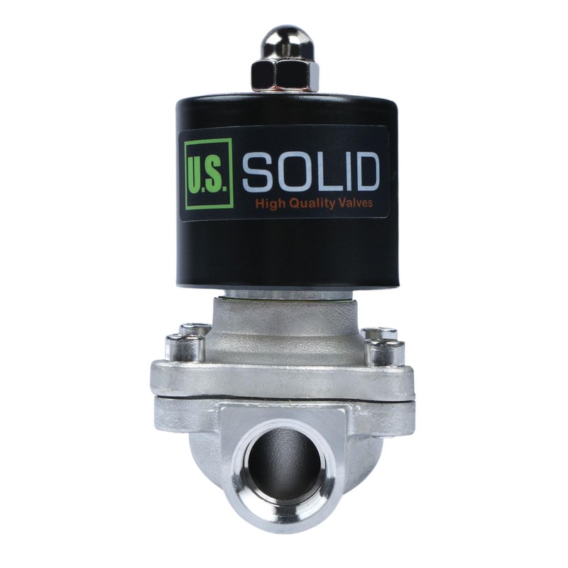 U.S. Solid Smart Solenoid Valve - 1/2 inch Wi-Fi APP-Controlled