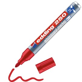 Edding 250ml Whiteboard Marker Refillable 1.5 – 3 mm Red