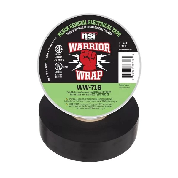 NSI WarriorWrap General 3/4 in. x 60 ft. 7 mil