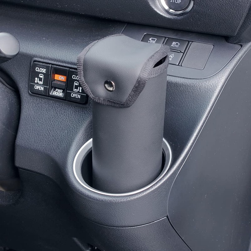 Tsuchiya Yac ZE-53 Car Goods Leather Dust, Slim Bottle