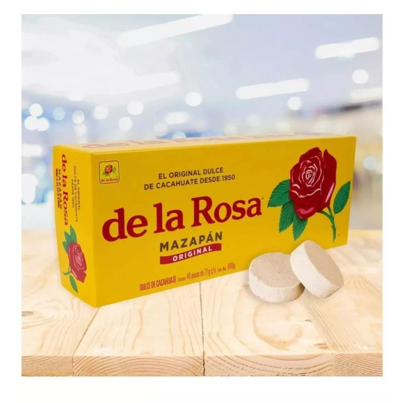 De la Rosa Mazapan De La Rosa Marzipan Mexican Peanut