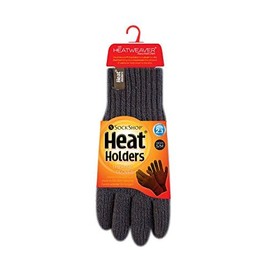 HEAT HOLDERS - Men's Thermal Heat Weaver Knitted 2.3 tog Gloves (L/XL, Khaki Green)