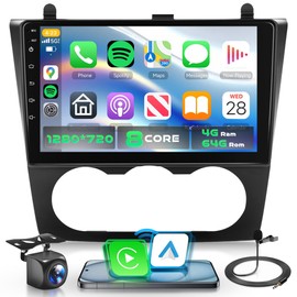 KYNNT 8-Core 4G+64G Car Radio for Nissan Altima 2008-2012 with Qualcomm Snapdragon chip, Car Stereo Carplay Android Auto 3D car Model Display GPS WiFi 9 Inch IPS Touchscreen Mirror Link Camera