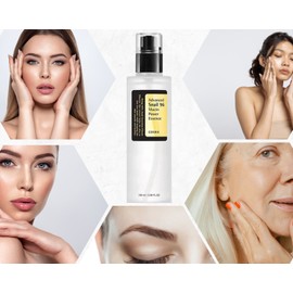 COSRX Snail Mucin 96% Power Repairing Essence 3.38 fl.oz 100ml, Two Bottles