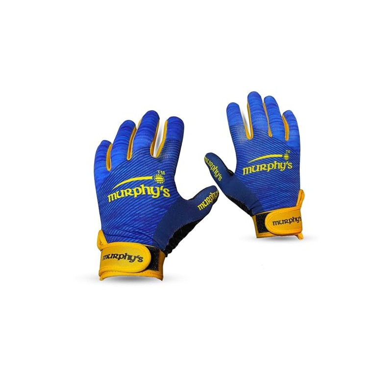 Murphy's Gaelic Gloves Junior, 4 / Under 8, navy/yellow