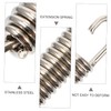 NOLITOY 6pcs Exhaust System Springs Fully Rotatable Rustproof Tension Springs