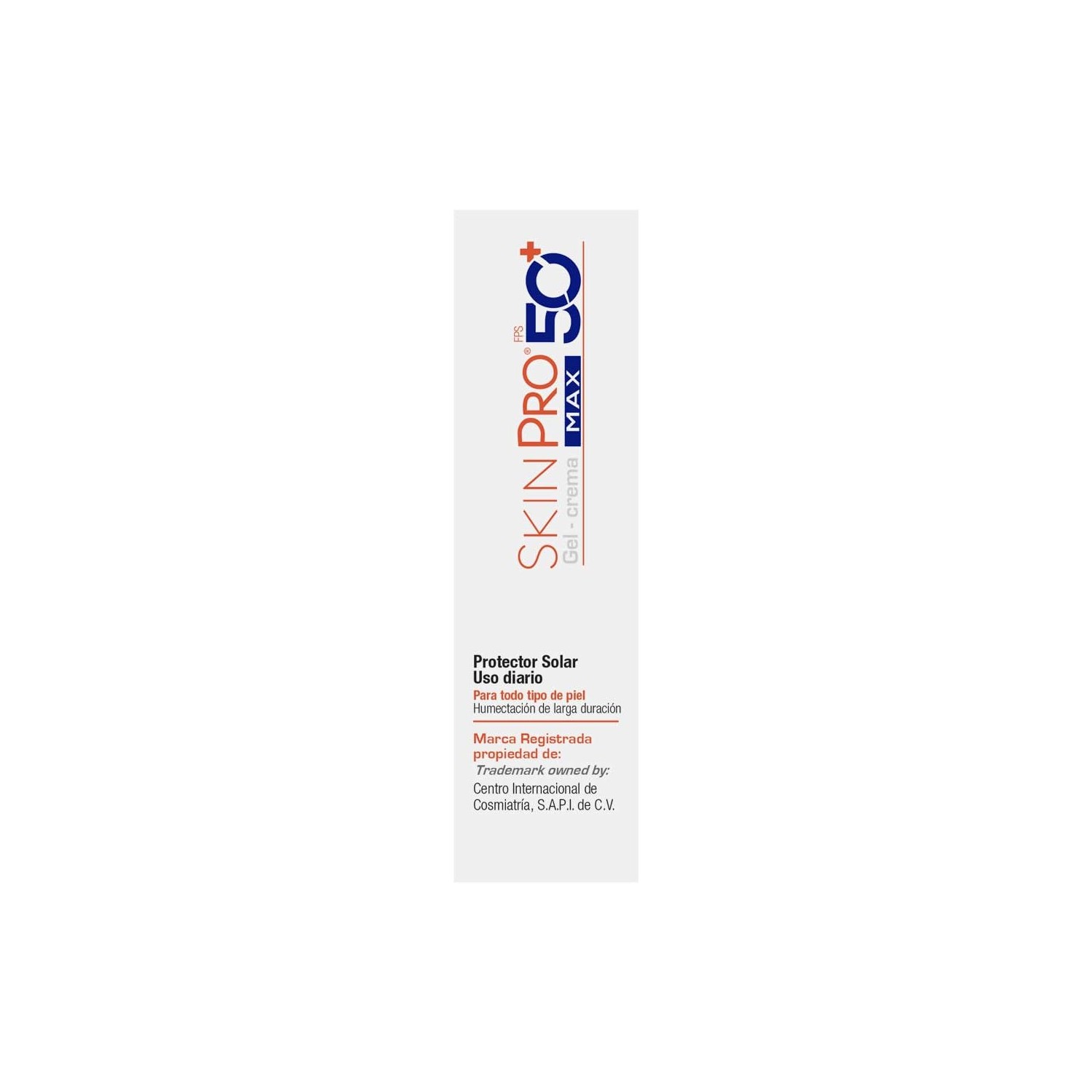 SKIN PRO Max Protector Solar Facial FPS 50+ para Pieles Mixtas a Grasas ...