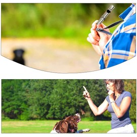 ZBJBinCH Dog Whistle to Stop Barking Neighbors Dog Training Tools High Pitch Dog Training Whistle Copper Core Dog Whistles for Recall and Pet Behavior Control (2 Pcs)