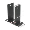 4" x 4" Inch Universal Post Base Fence Post Anchor