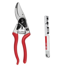 Felco Model 8 secateurs with Sharpening Tool - Classic Swiss Made Pruning Shears