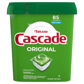 Cascade Cascade ActionPacs Dishwasher Detergent, Fresh Scent, 85-Count