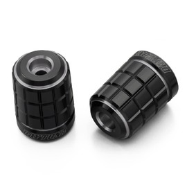 Daytona 37678 Premium Zone Motorcycle Bar End for Yamaha (M6) BRICK Ash Silver