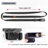 MAGARROW 40" 60" Strap Buckle Packing Strap Adjustable 1" Belt