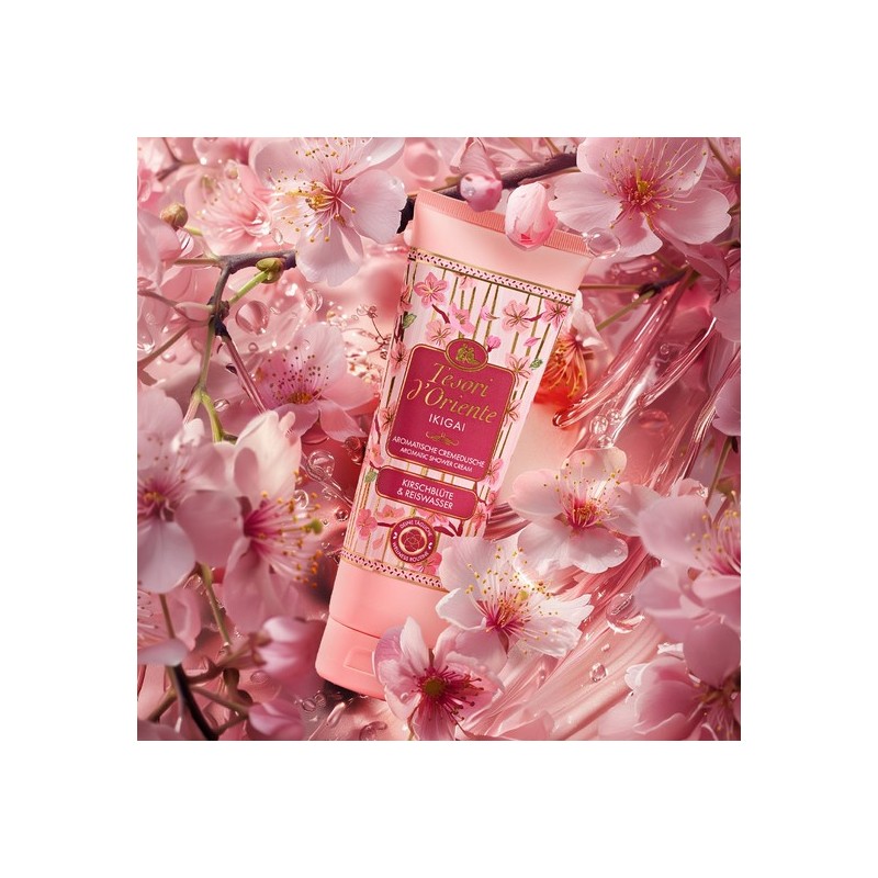 Tesori d'Oriente Shower Cream (Body Wash) 250ml Ikigai (Cherry Blossom)