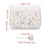 Akozon Card Thumbtacks Marking Push Pins 200 Pieces Round Ball