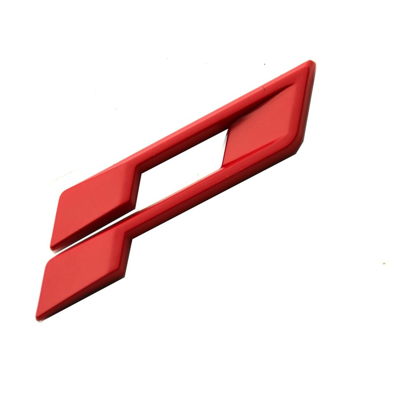 1Pc New P Emblem Car Badge Decal Sticker Replacement for
