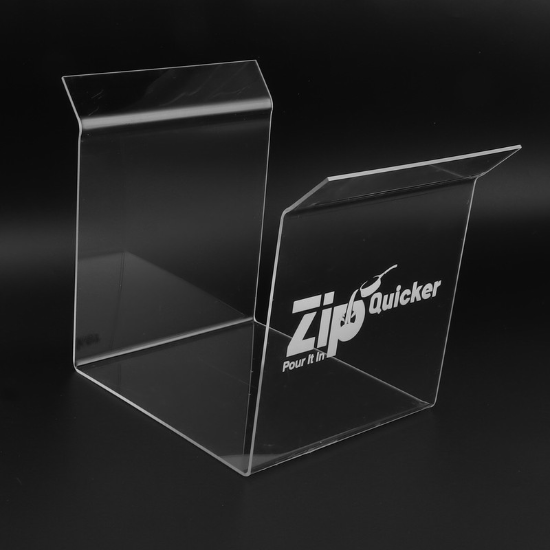 Ziplock Bag Holder Baggy Rack Holder Acrylic Handsfree to Pour