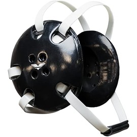 Victory Martial Arts Wrestling Headgear - Wrestling Ear Guards (Black)