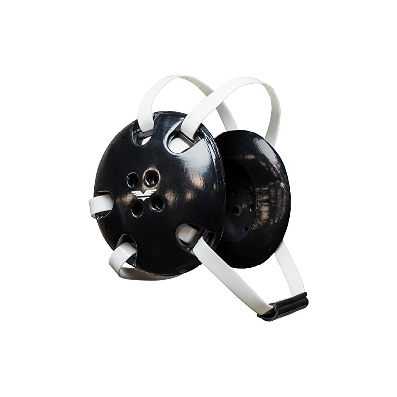 Victory Martial Arts Wrestling Headgear - Wrestling Ear Guards (Black)