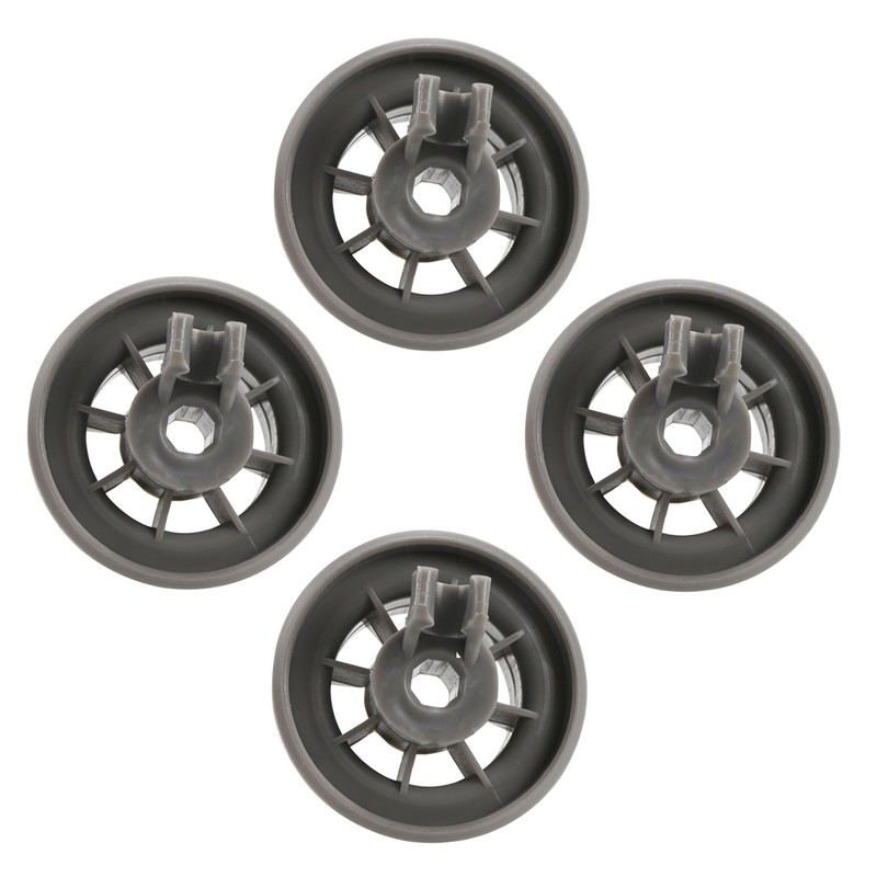 First4Spares Premium Lower Basket Wheel Clips for Bosch, Neff &